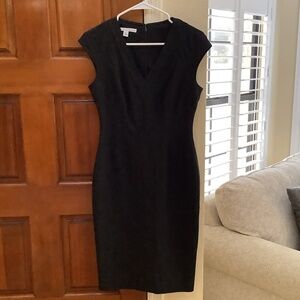 Maggy London Black Midi Dress